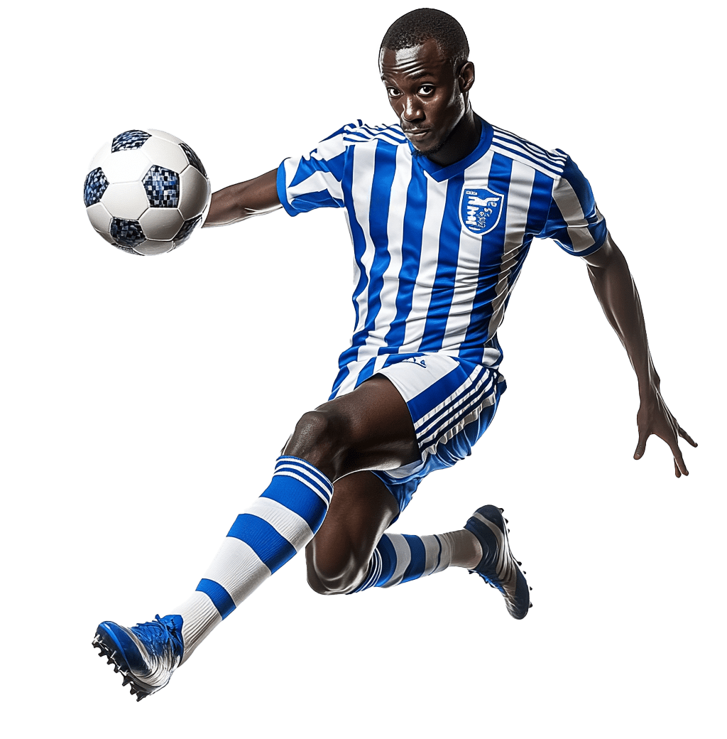 footballeur banniere accueil