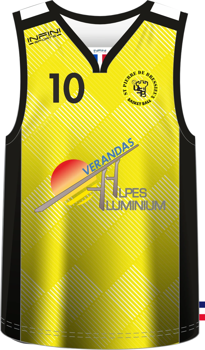 Aperçu du maillot ST PIERRE DE BRESSIEUX BASKETBALL