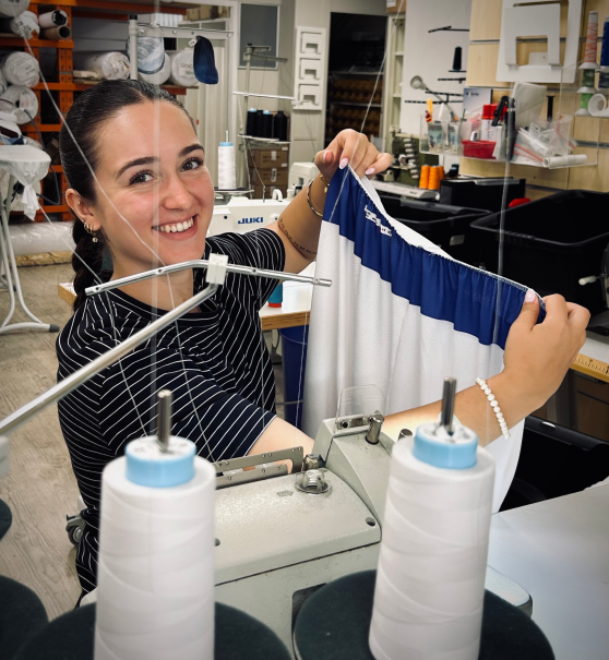 broderie production fini