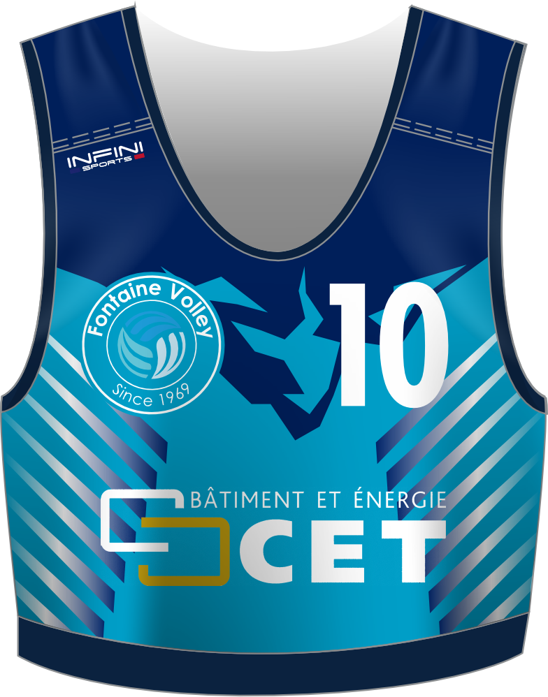 Aperçu du maillot AS FONTAINE VOLLEY BALL