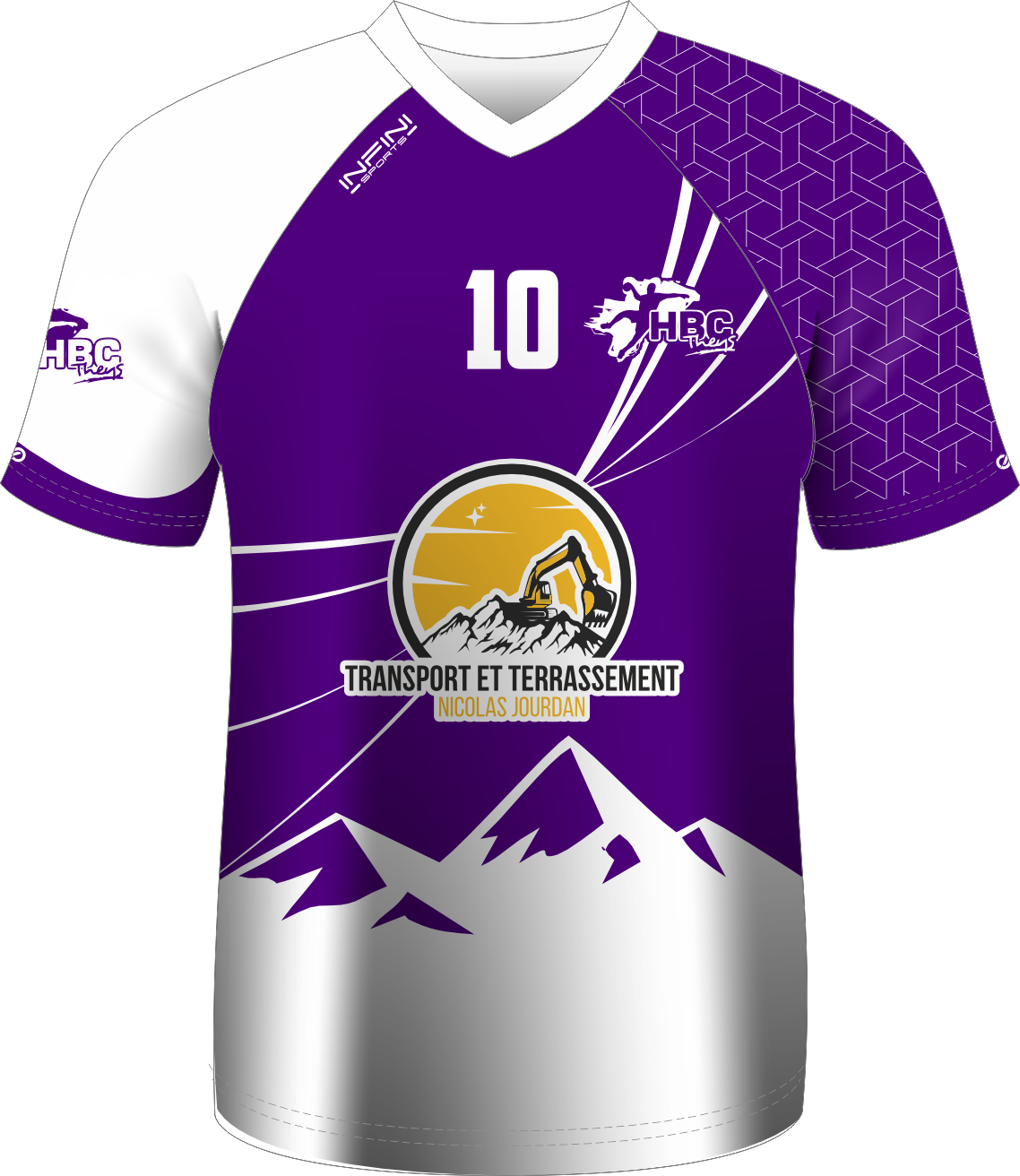 Aperçu du maillot HBC THEYS