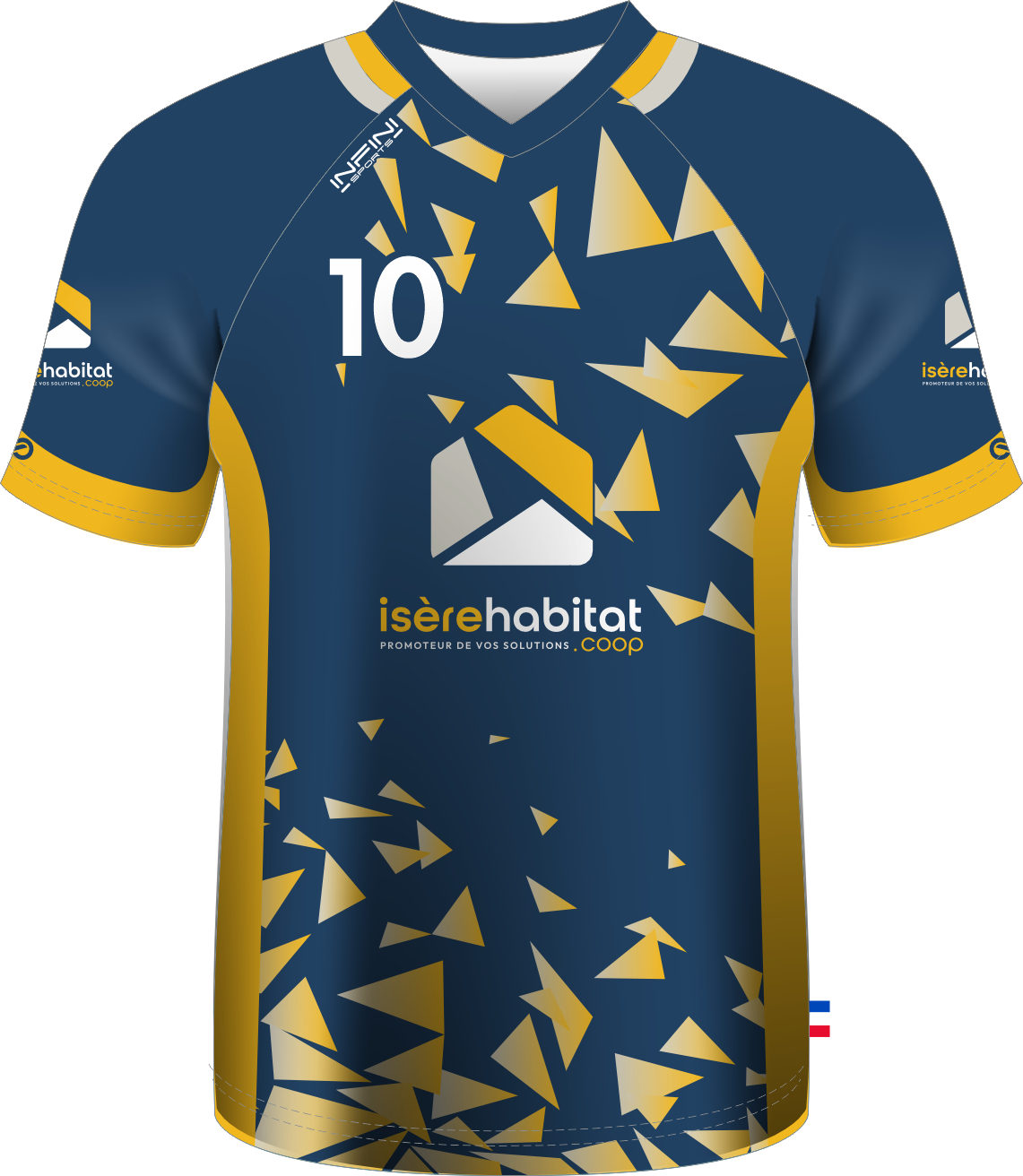 Aperçu du maillot ISERE HABITAT