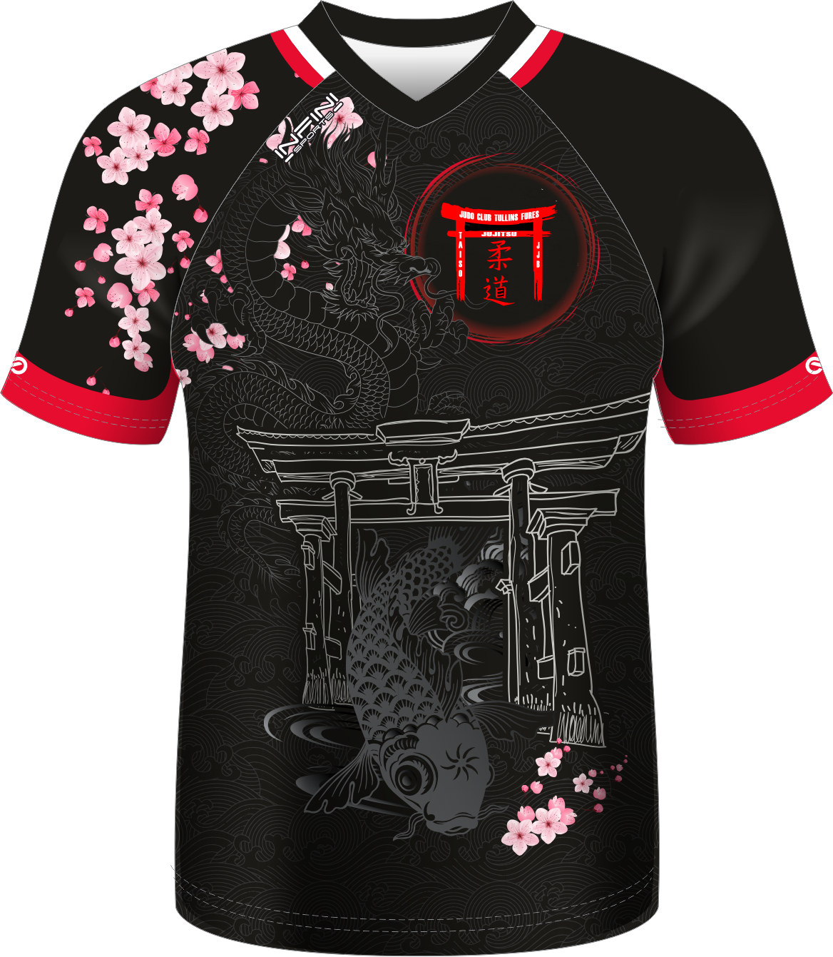 Aperçu du maillot JUDO TULLINS NOIR