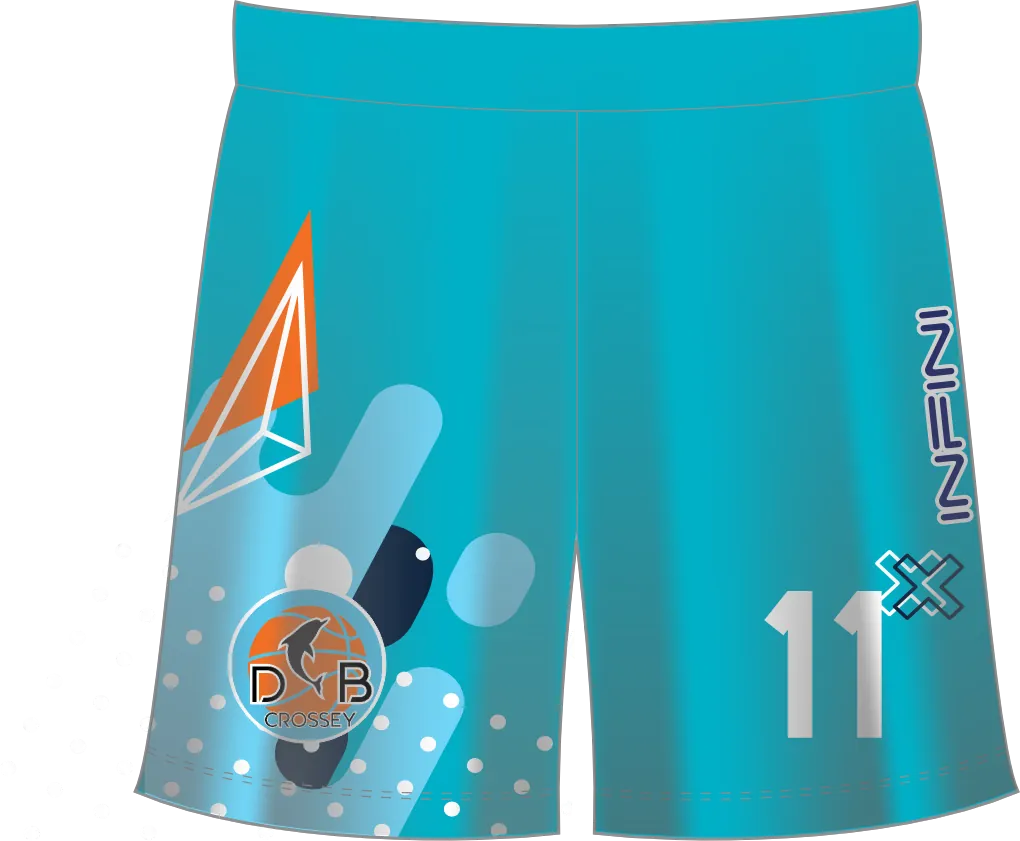 Aperçu du maillot LES DAUPHINS DE CROSSEY BASKET SHORT
