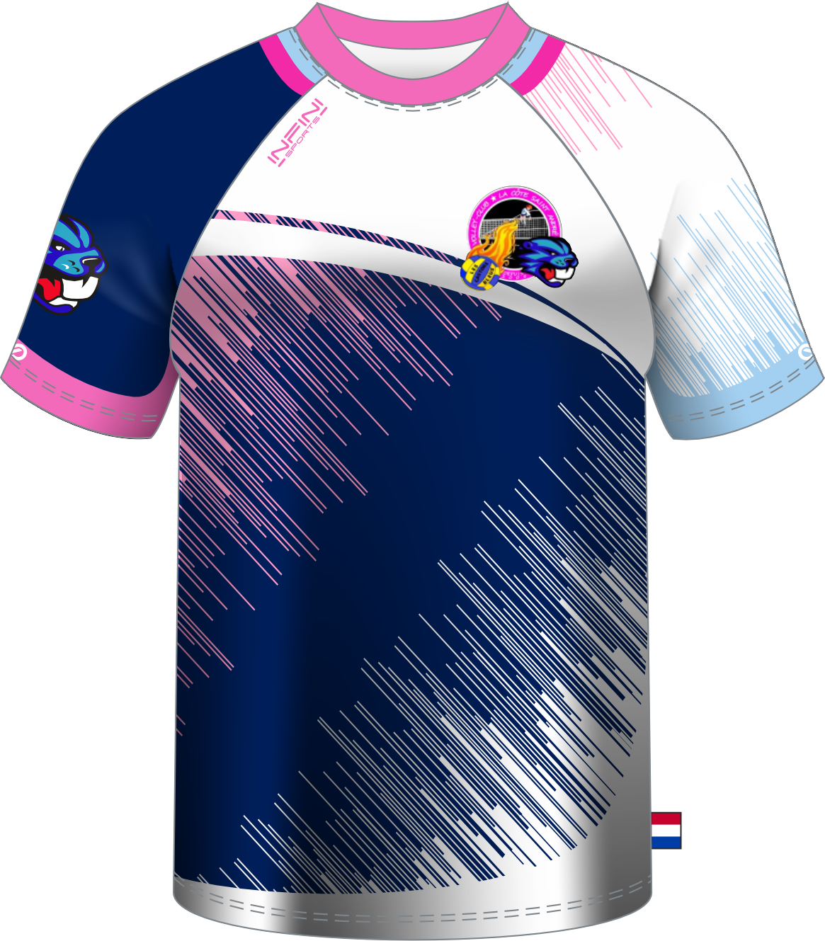 Aperçu du maillot VOLLEY BALL CÔTE SAINT ANDRÉ