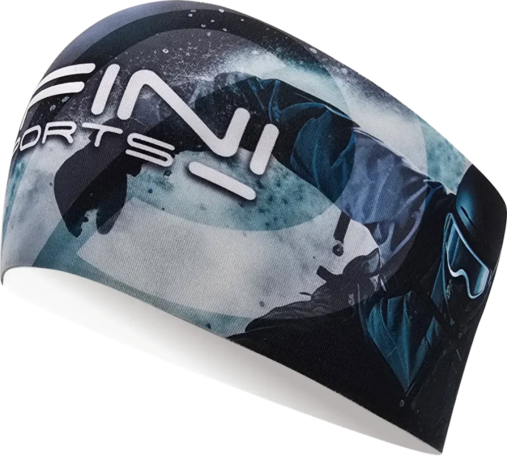 bandeau avec logo infini sport hiver